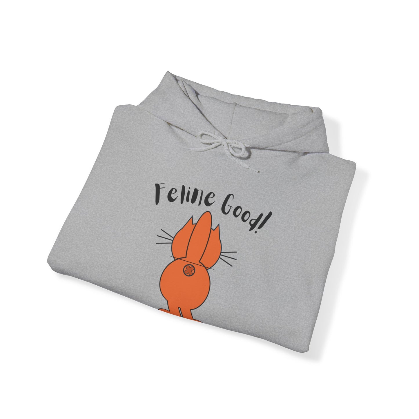 Feline Good!: Unisex Heavy Blend™ Hooded Sweatshirt