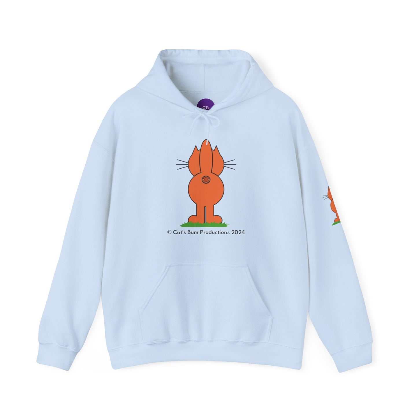 Ginger Cat's Bum: Unisex Heavy Blend™ Hooded Sweatshirt