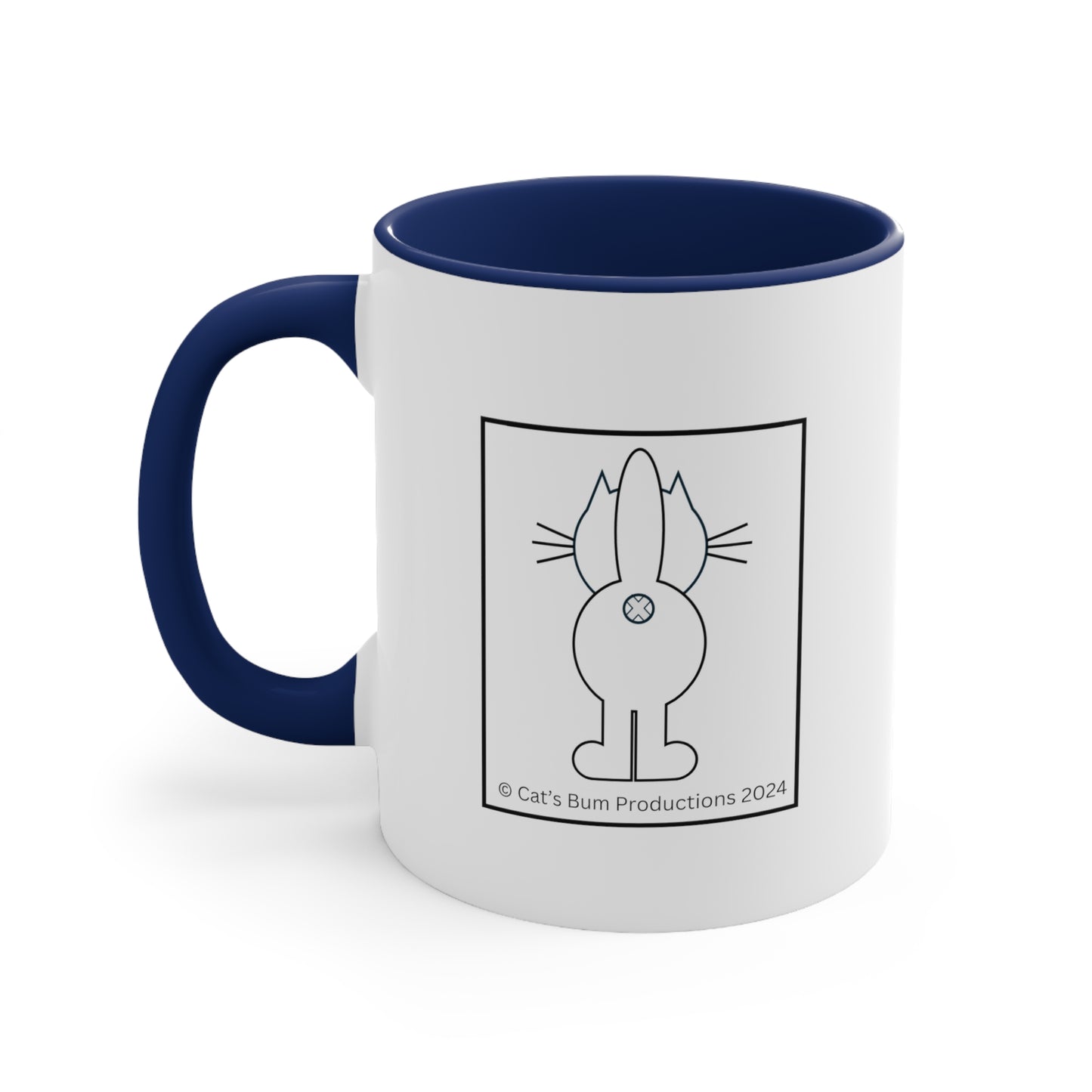 Cat's Bum Productions Original: Accent Coffee Mug, 11oz