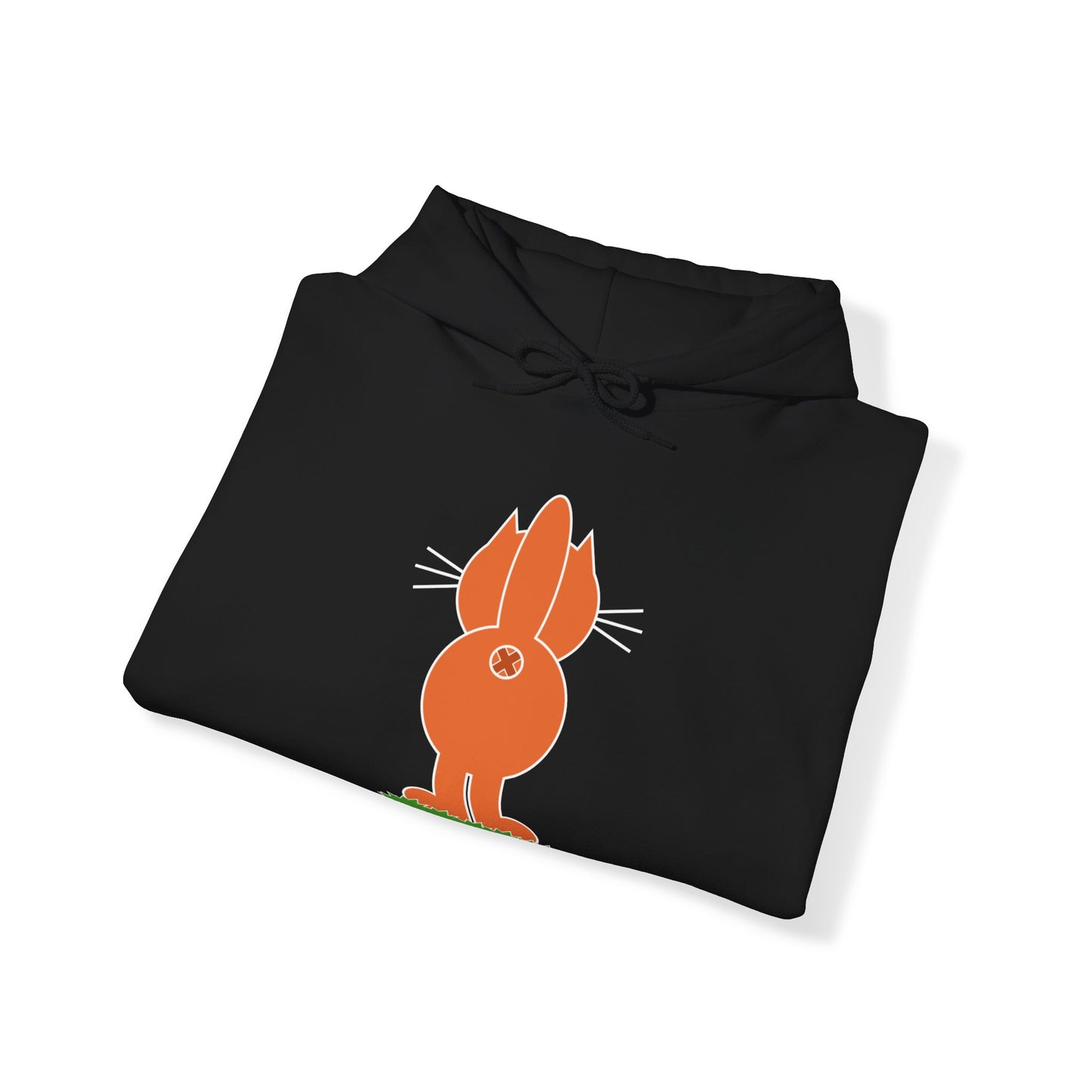 Ginger Cat's Bum Dark: Unisex Heavy Blend™ Hooded Sweatshirt