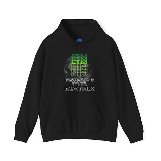 Escape The Matrix World Edition Unisex Heavy Blend™ Hooded Sweatshirt