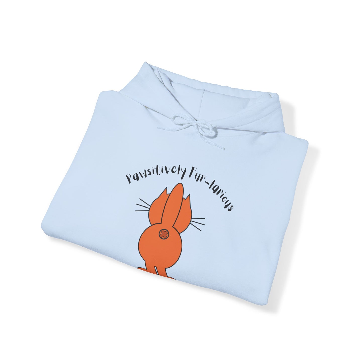 Pawsitively Fur-larious: Unisex Heavy Blend™ Hooded Sweatshirt