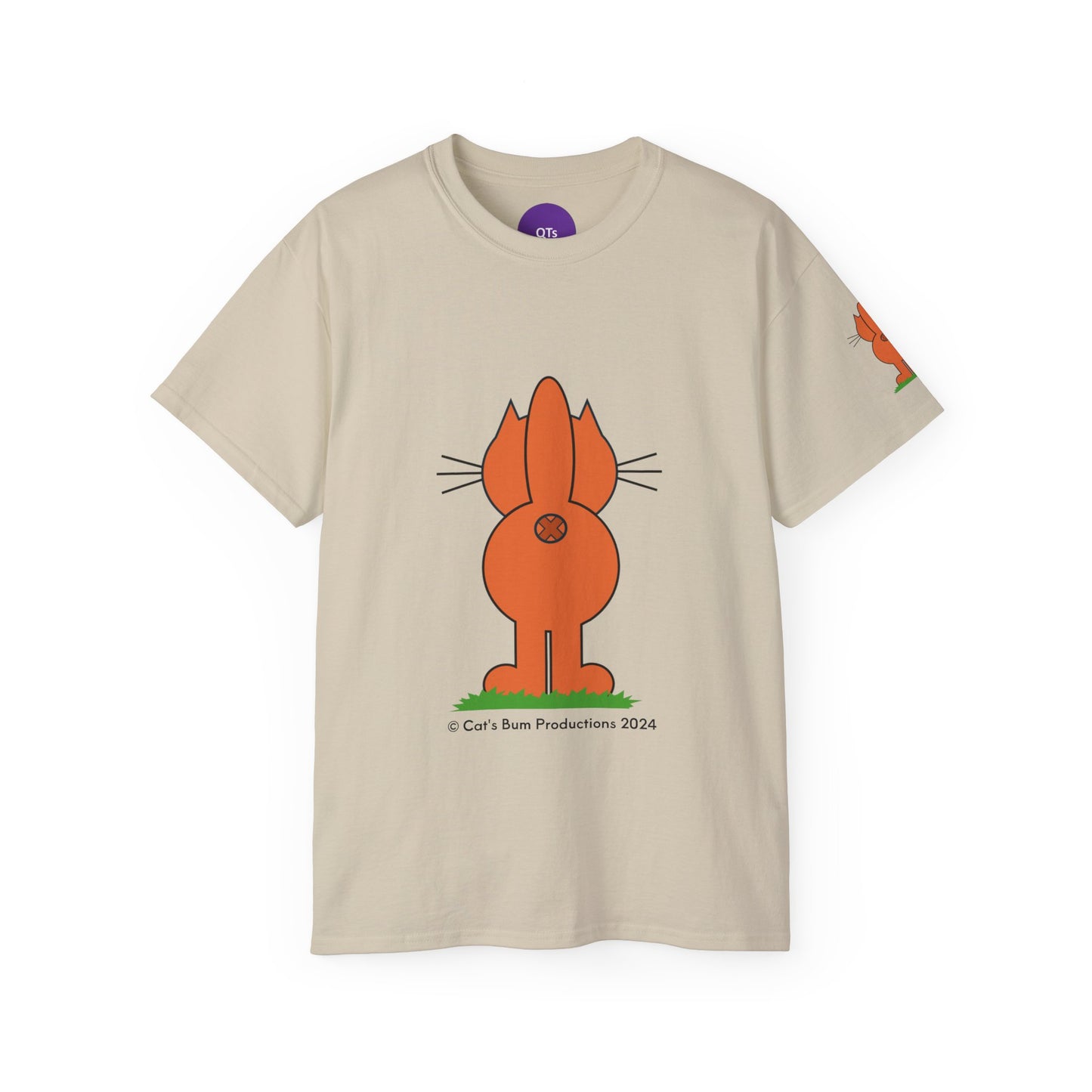 Ginger Cat's Bum: Unisex Ultra Cotton Tee