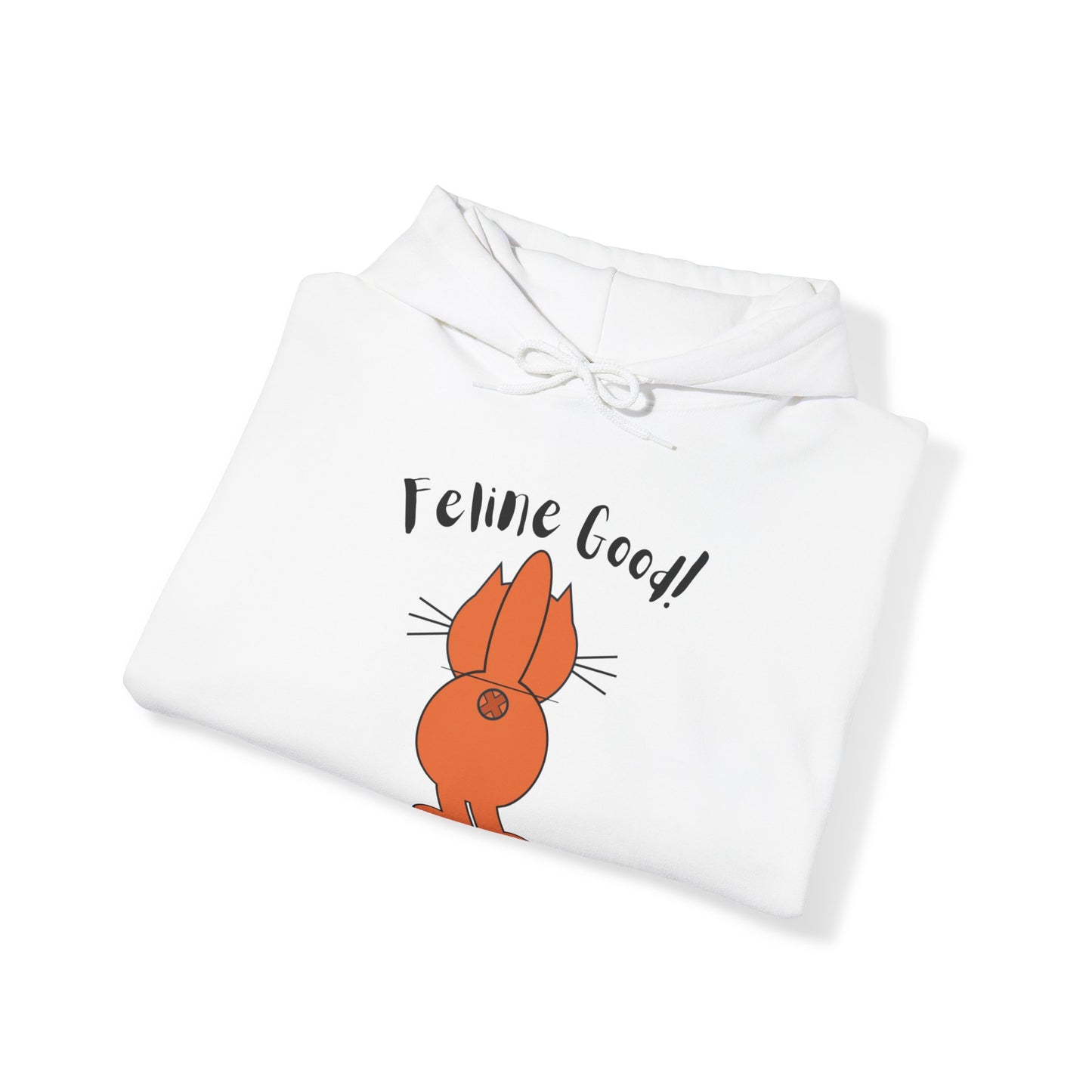 Feline Good!: Unisex Heavy Blend™ Hooded Sweatshirt