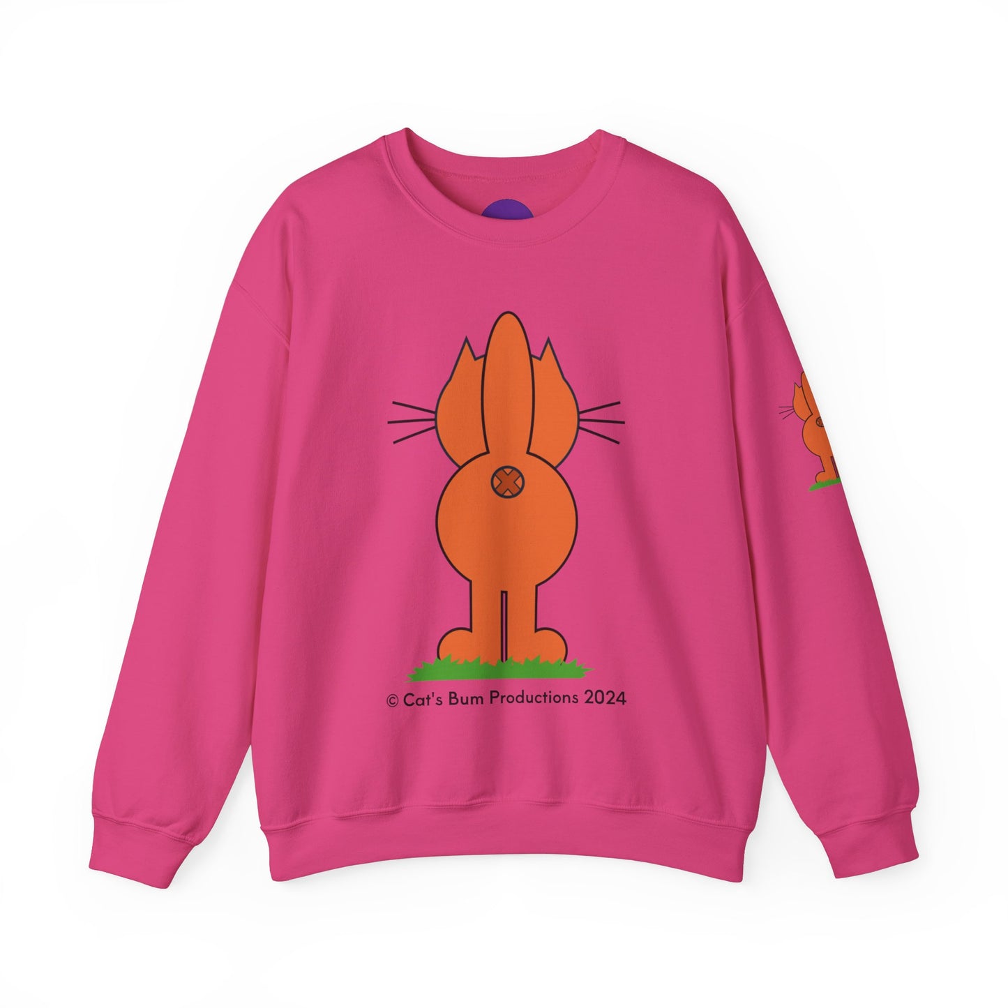 Ginger Cat's Bum:  Unisex Heavy Blend™ Crewneck Sweatshirt