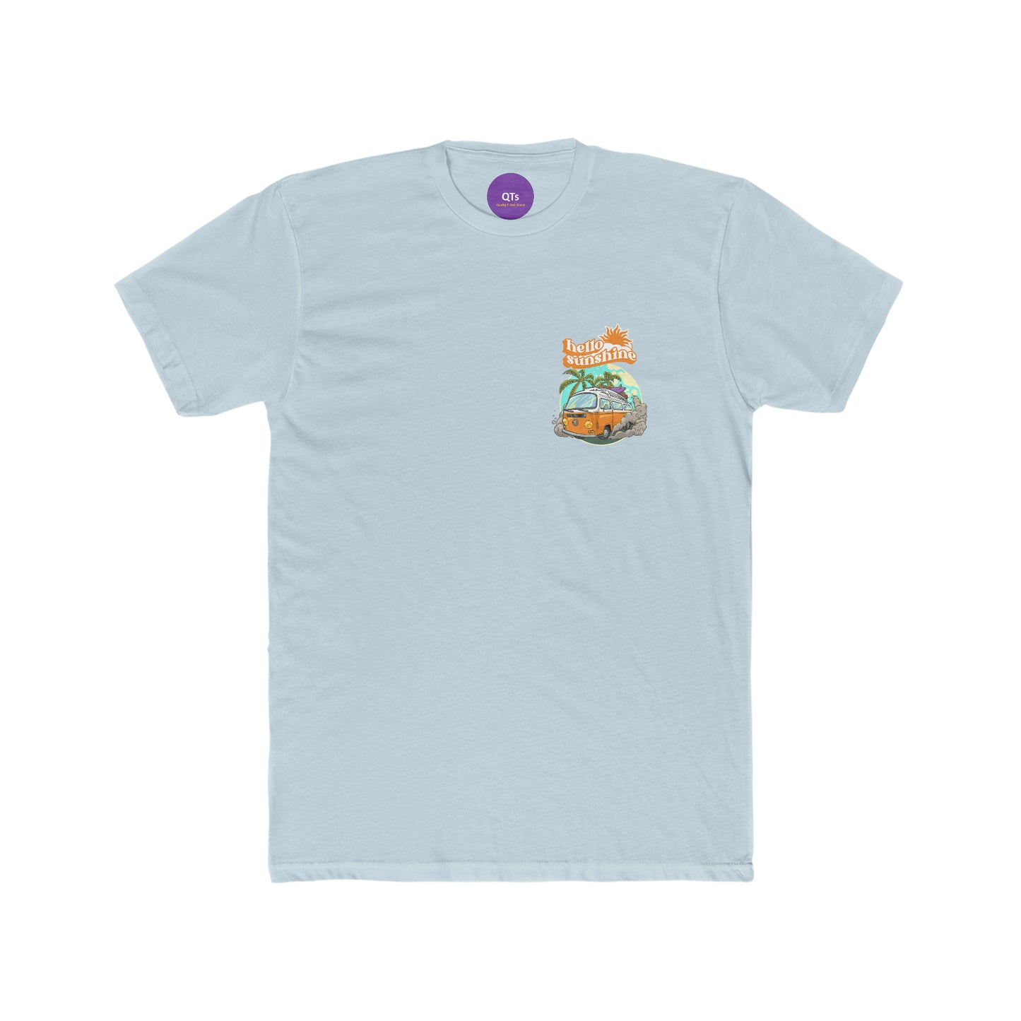 Sunshine Camper Van Men's Cotton Crew Tee