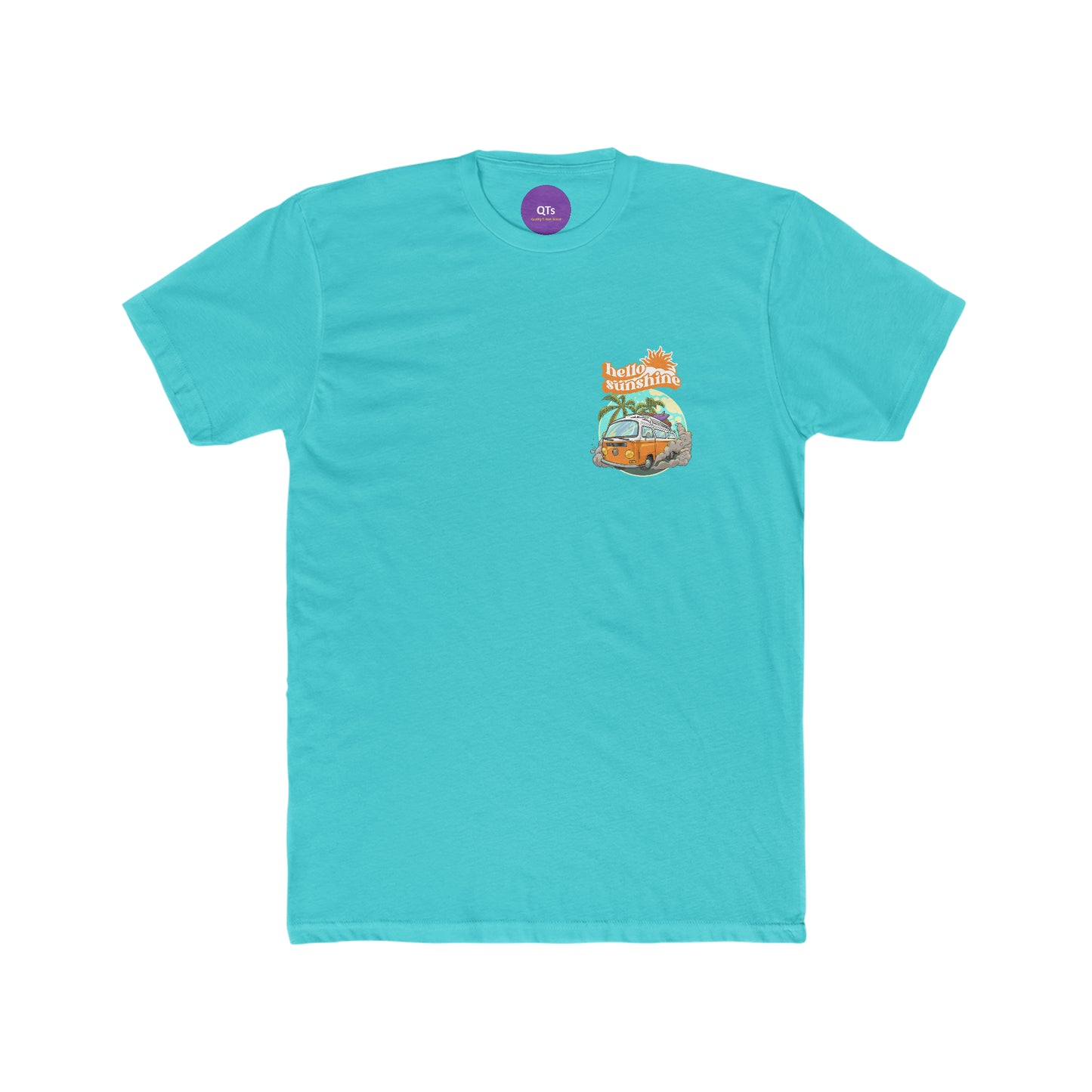 Sunshine Camper Van Men's Cotton Crew Tee