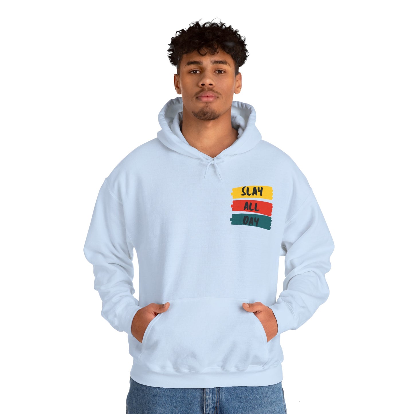 SLAY ALL DAY! Unisex Heavy Blend™ Hooded Sweatshirt