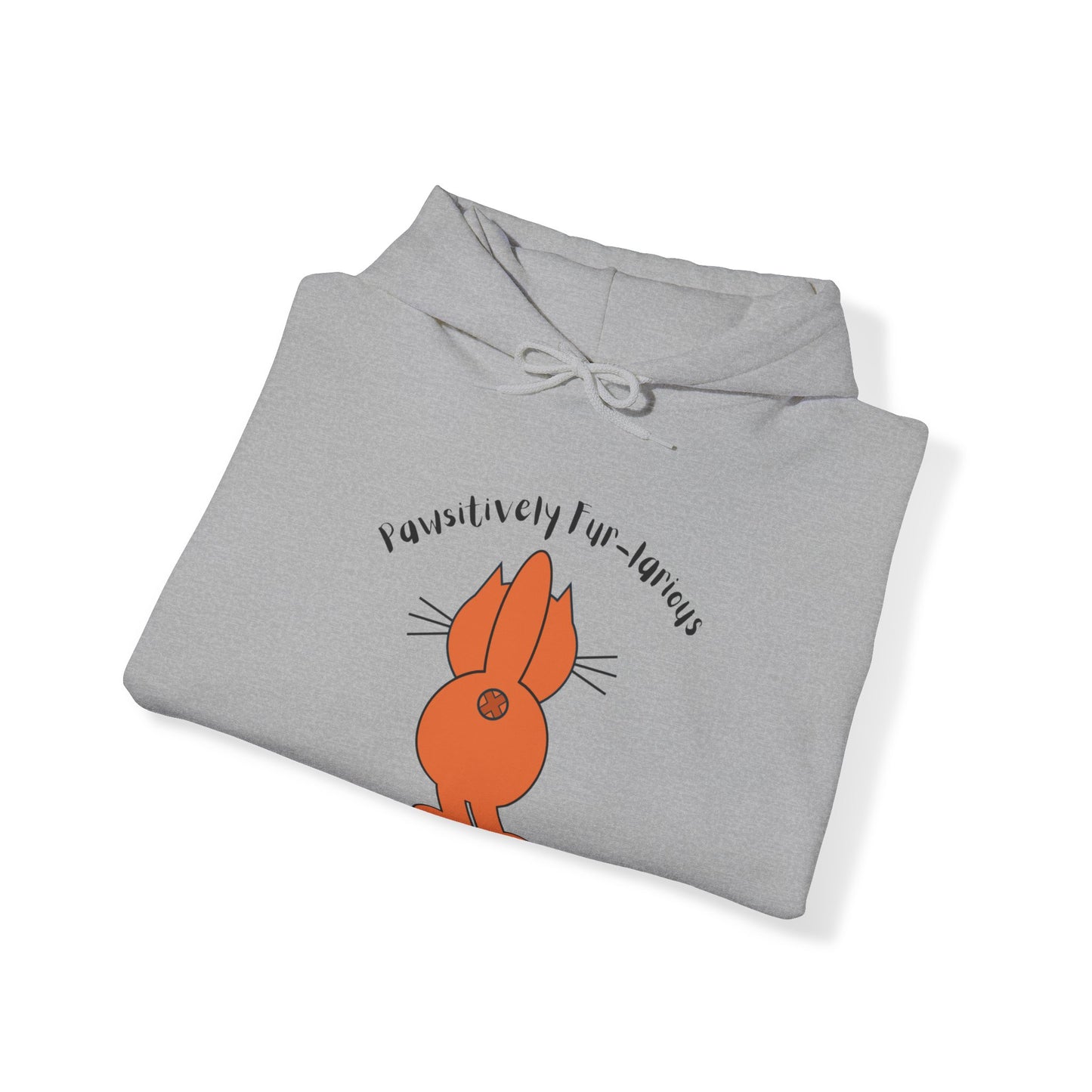 Pawsitively Fur-larious: Unisex Heavy Blend™ Hooded Sweatshirt
