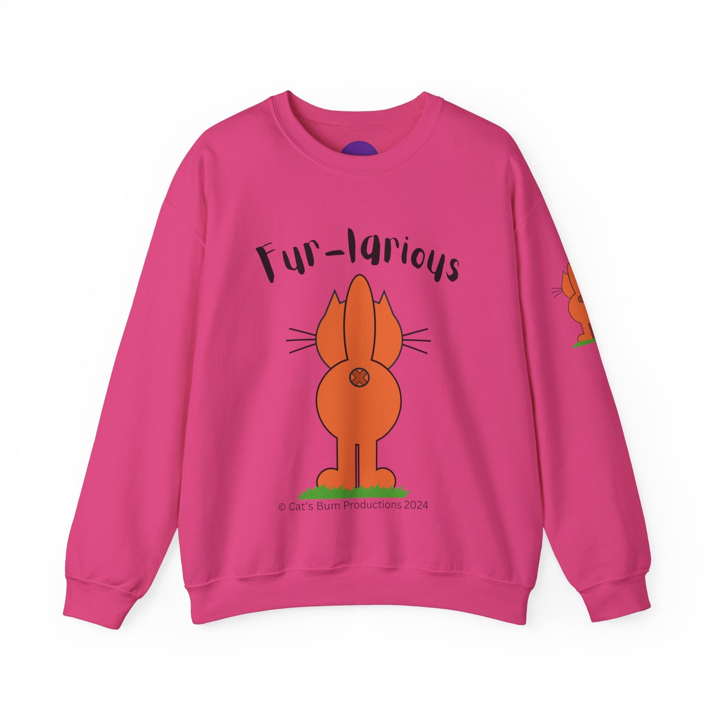 Fur-larious:  Unisex Heavy Blend™ Crewneck Sweatshirt