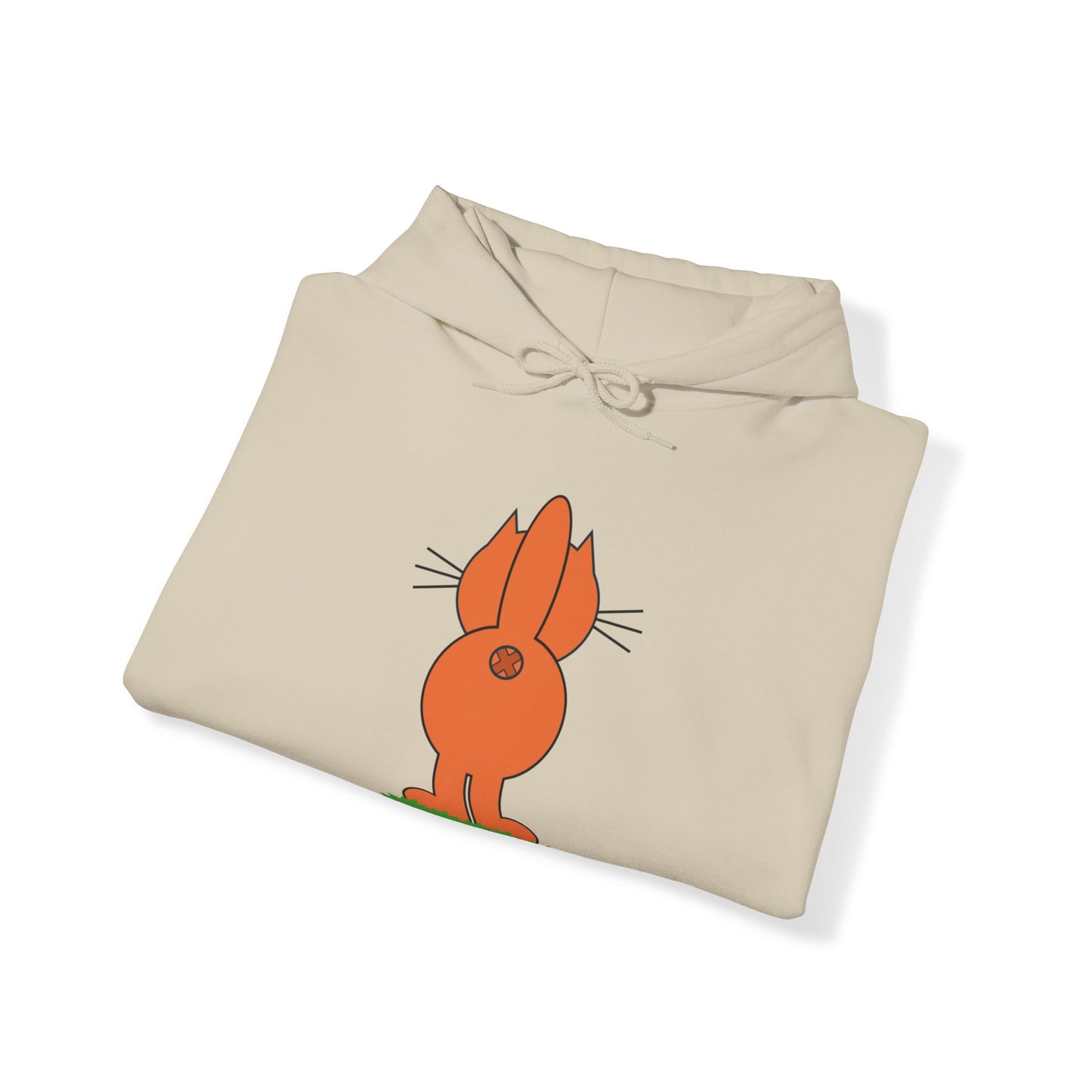 Ginger Cat's Bum: Unisex Heavy Blend™ Hooded Sweatshirt