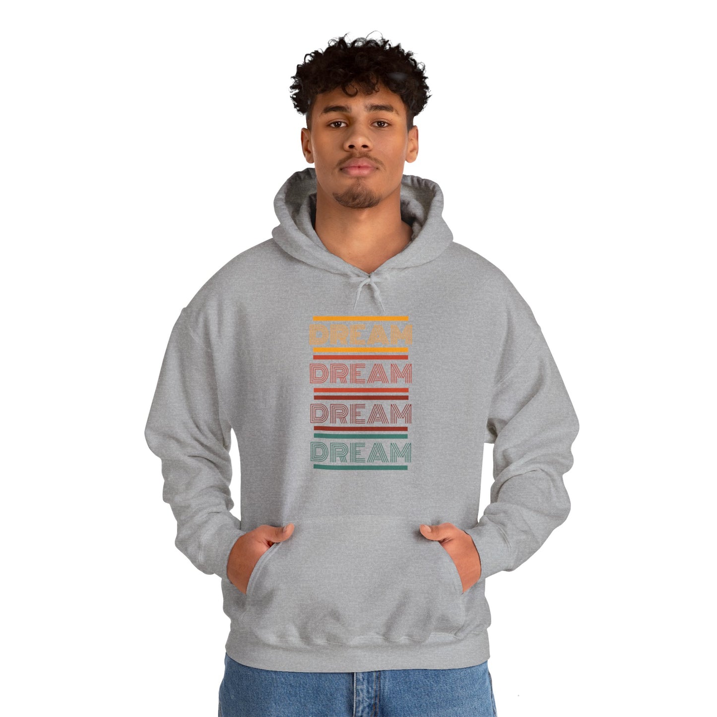 DREAM DREAM DREAM DREAM! Unisex Heavy Blend™ Hooded Sweatshirt