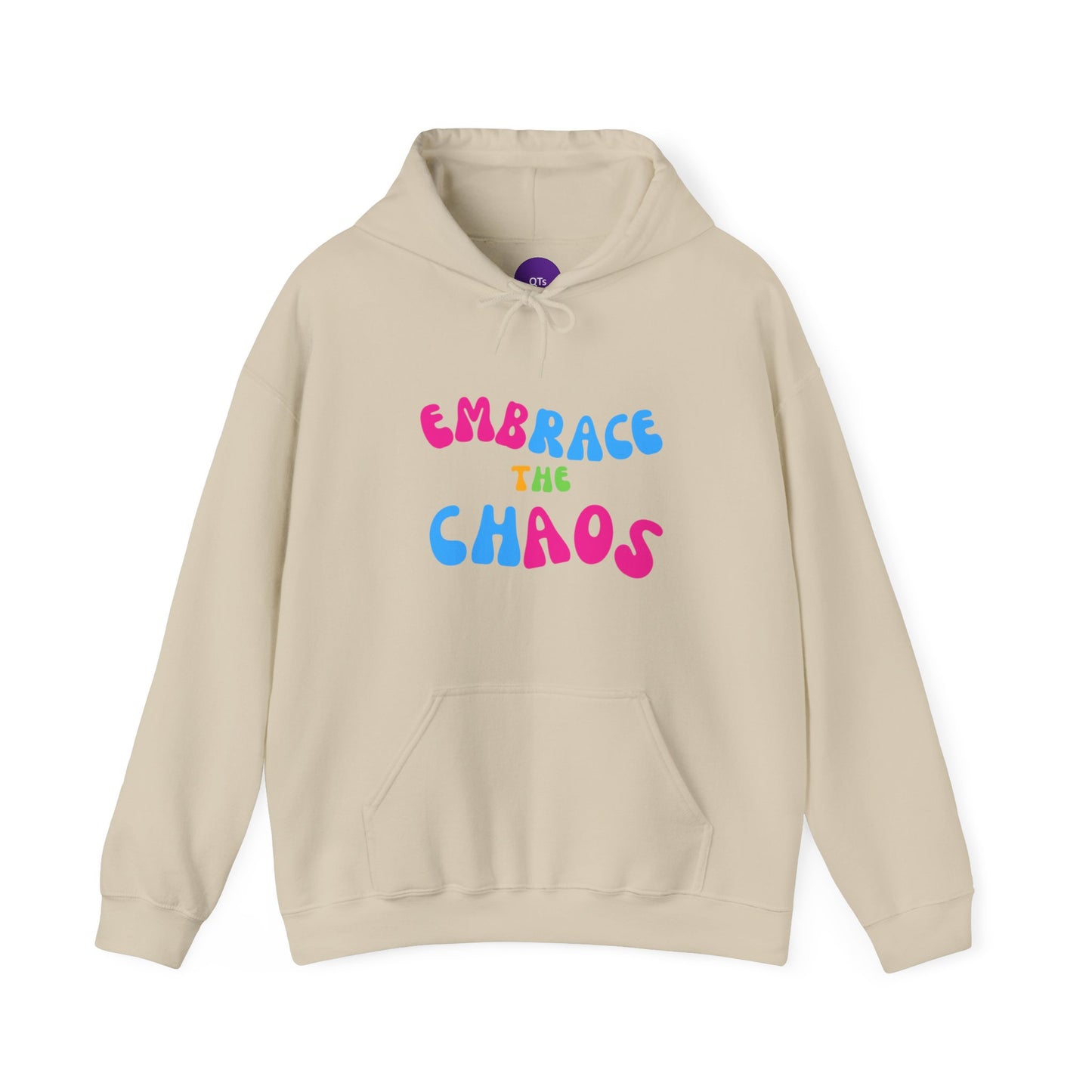 EMBRACE THE CHAOS! Unisex Heavy Blend™ Hooded Sweatshirt