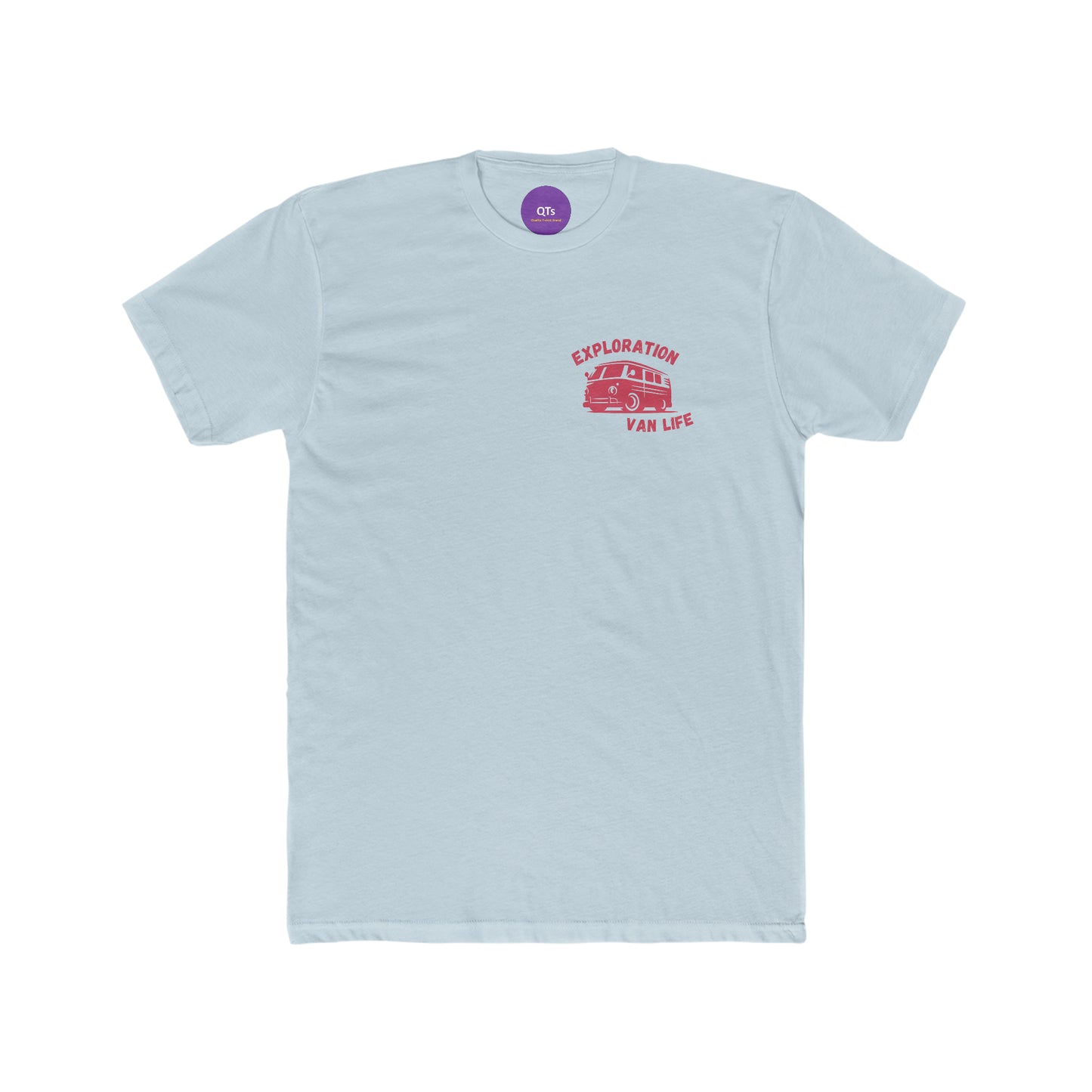 Let's Goooooooooo Camping!   Men's Cotton Crew Tee