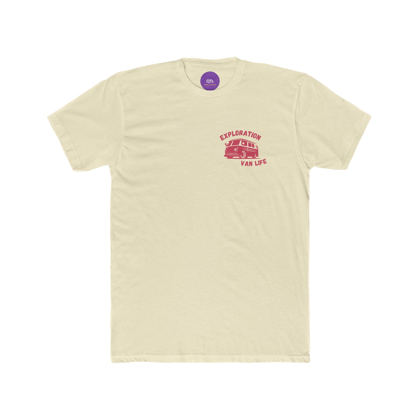 Let's Goooooooooo Camping!   Men's Cotton Crew Tee