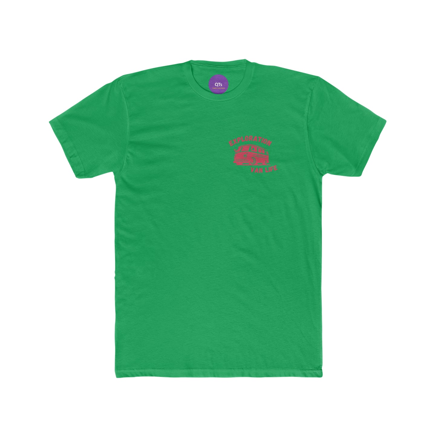 Let's Goooooooooo Camping!   Men's Cotton Crew Tee