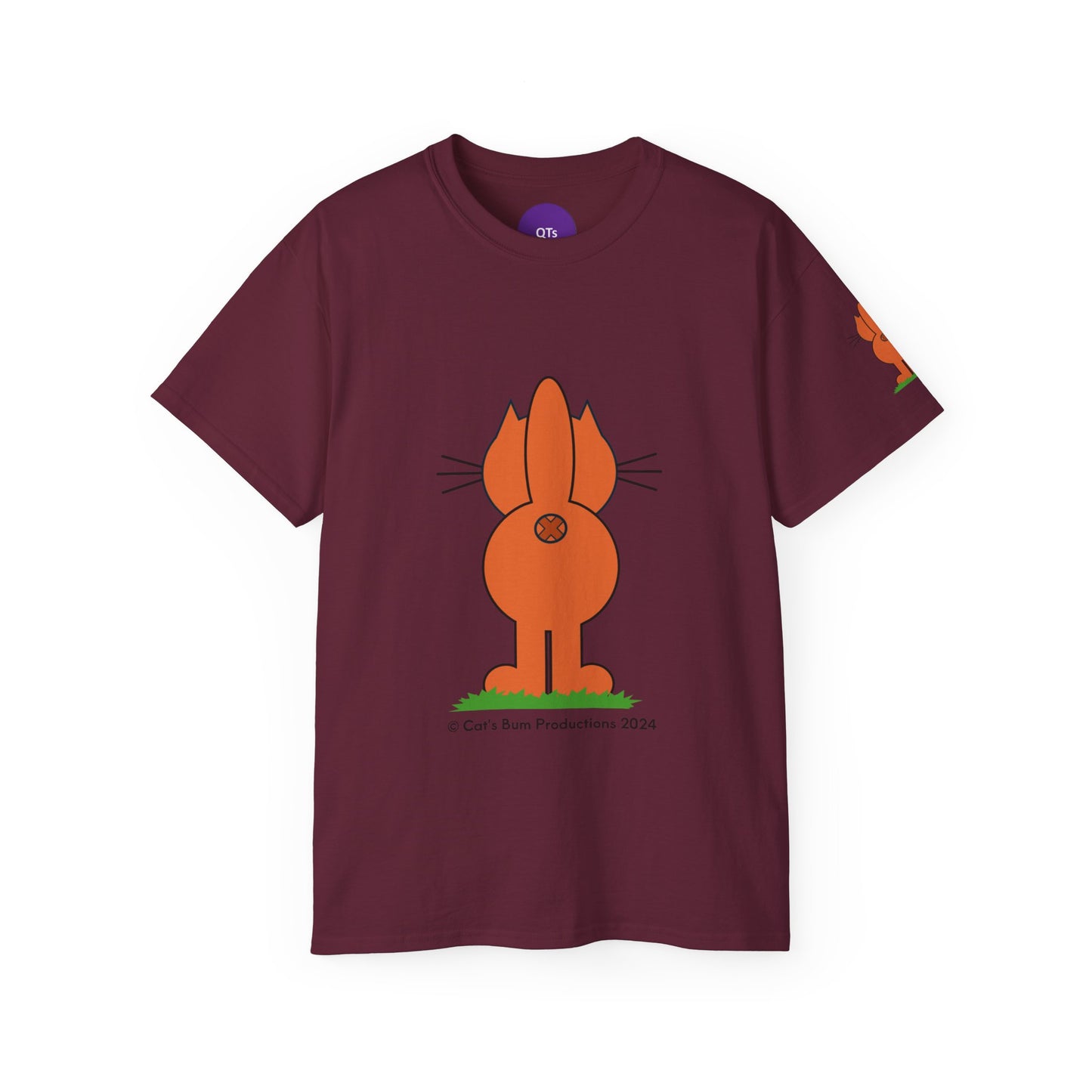 Ginger Cat's Bum: Unisex Ultra Cotton Tee