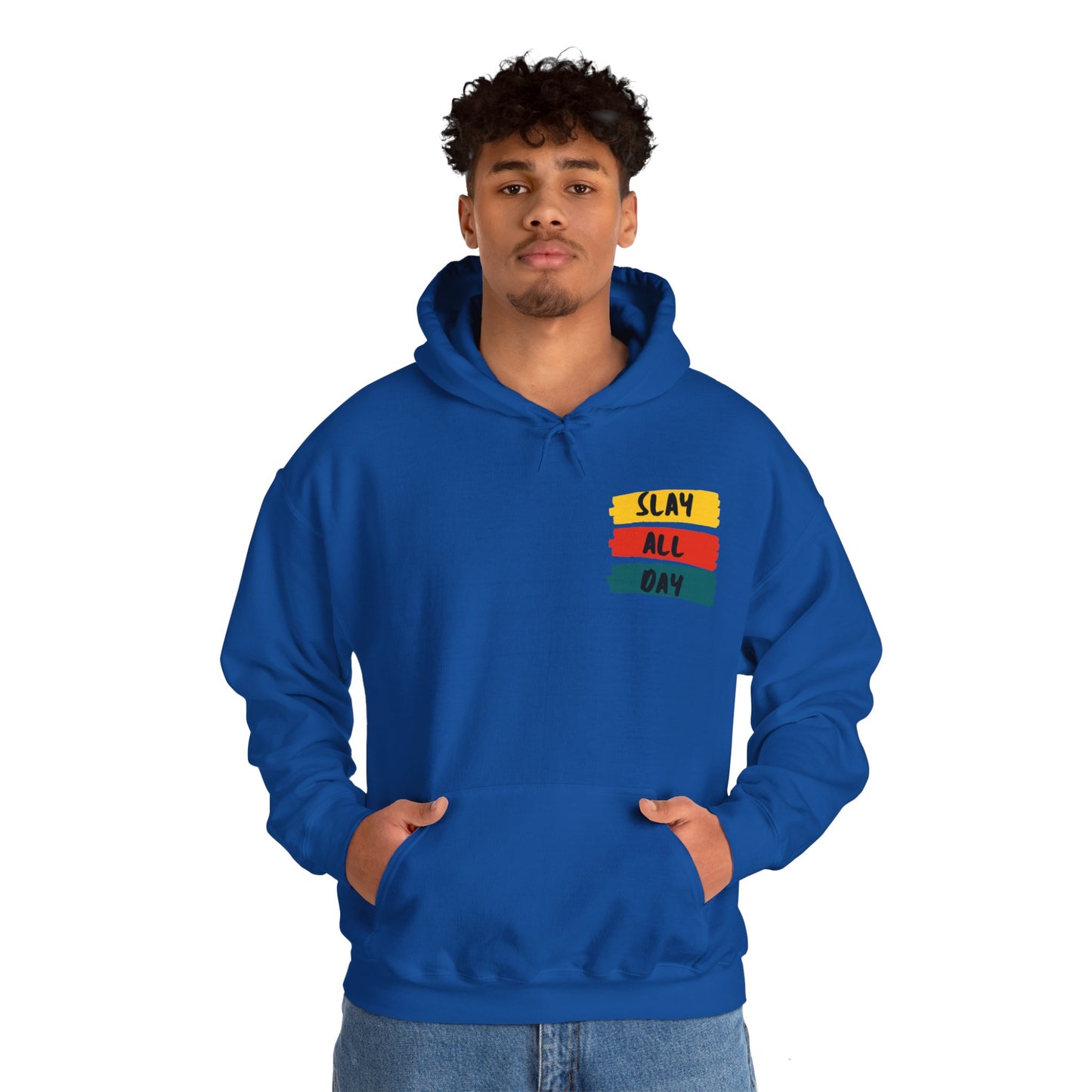 SLAY ALL DAY! Unisex Heavy Blend™ Hooded Sweatshirt