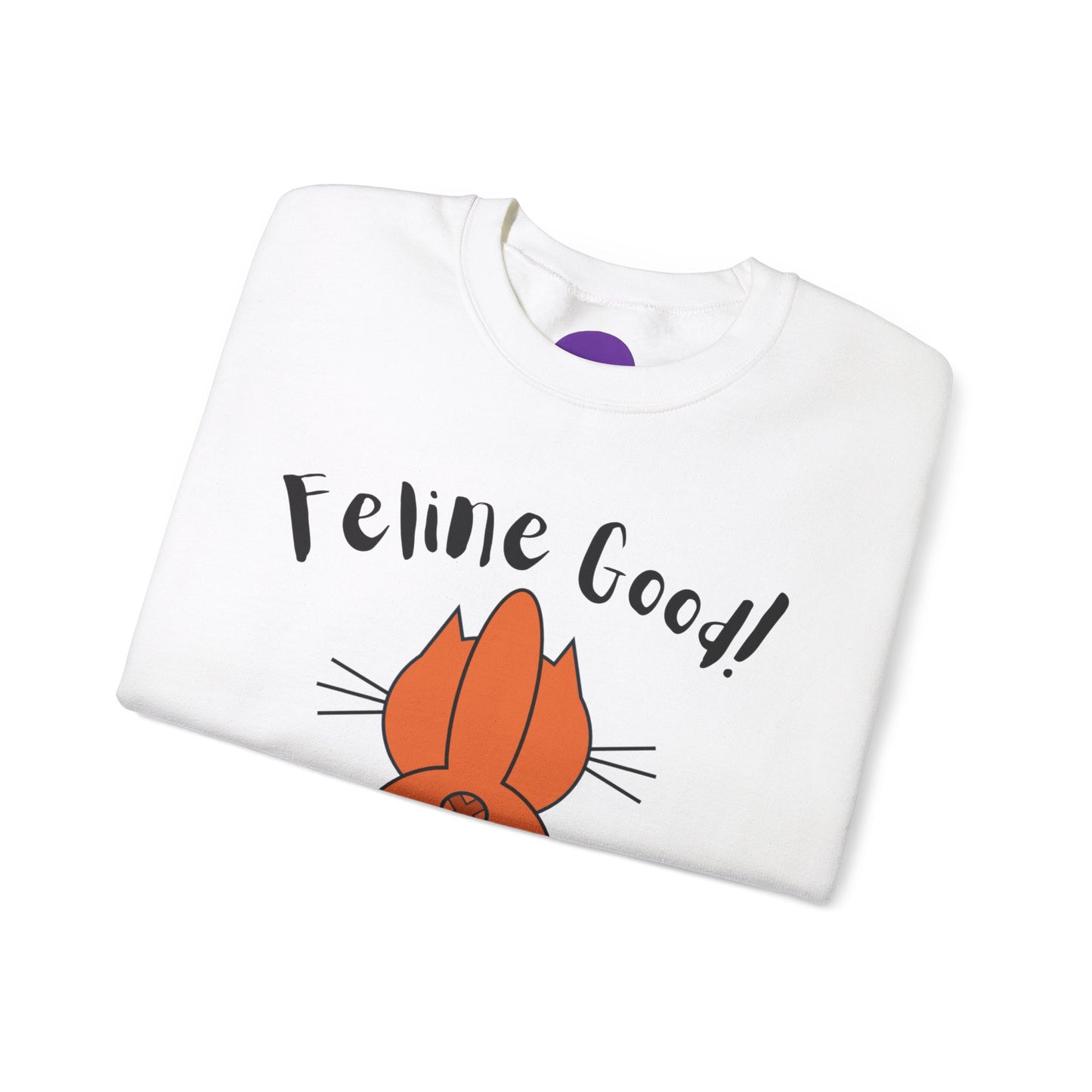 Feline Good:  Unisex Heavy Blend™ Crewneck Sweatshirt