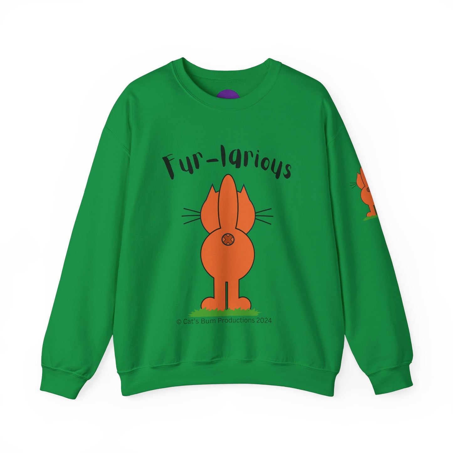 Fur-larious:  Unisex Heavy Blend™ Crewneck Sweatshirt