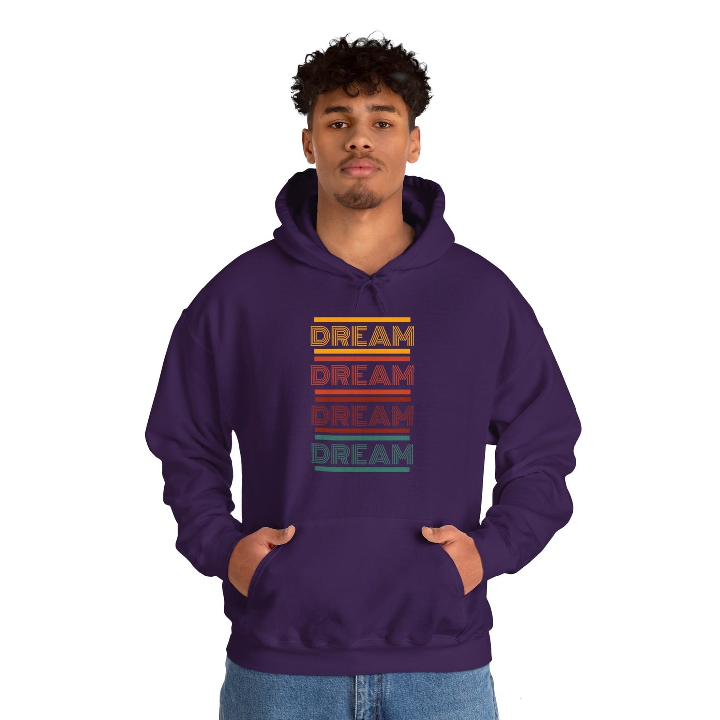 DREAM DREAM DREAM DREAM! Unisex Heavy Blend™ Hooded Sweatshirt