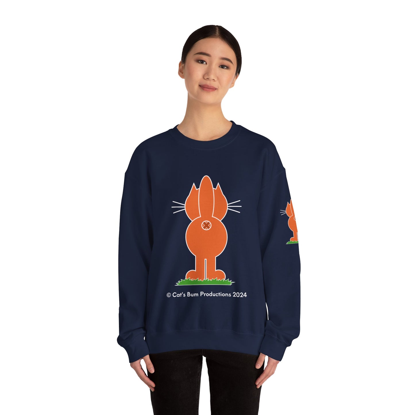 Copy of Ginger Cat's Bum:  Unisex Heavy Blend™ Crewneck Sweatshirt