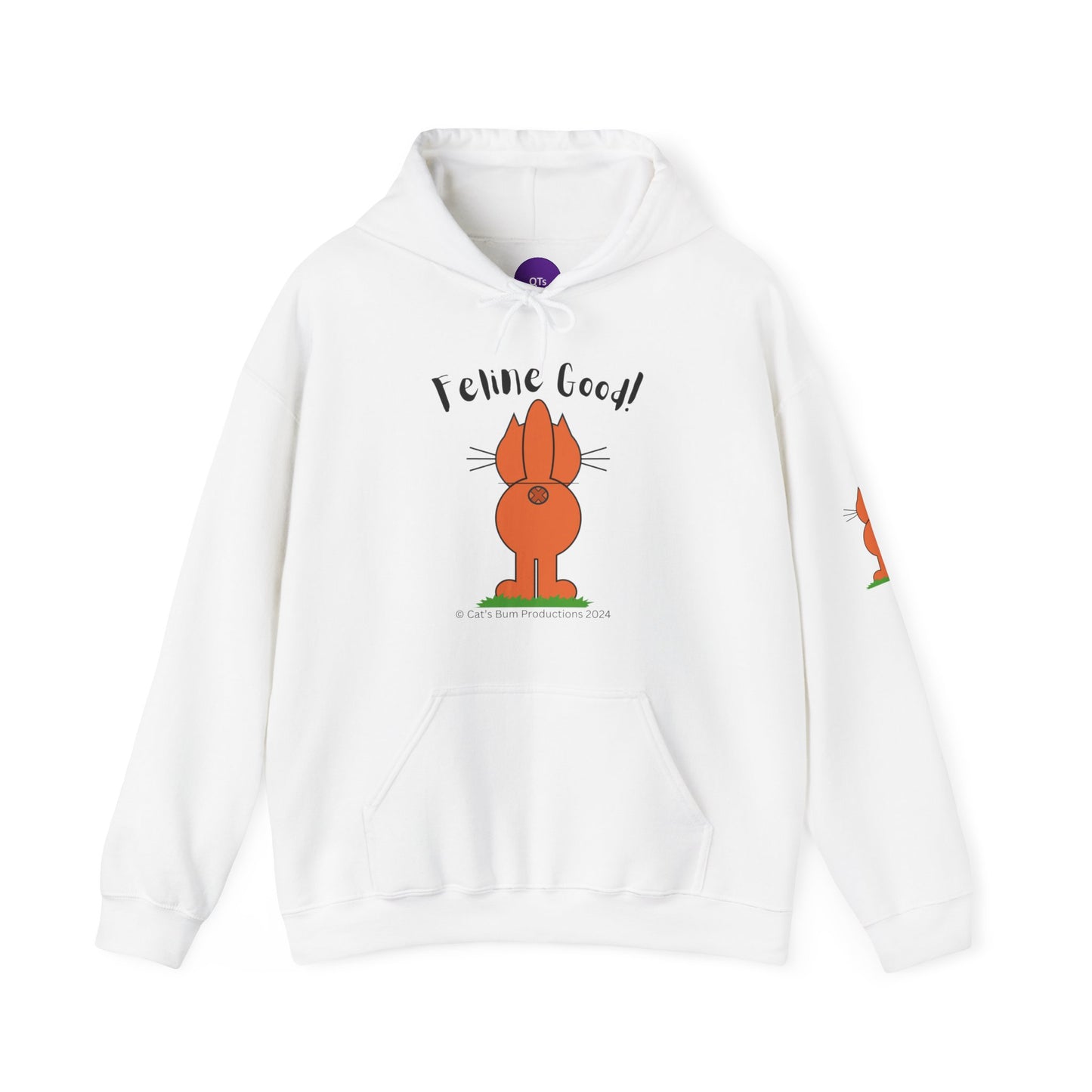 Feline Good!: Unisex Heavy Blend™ Hooded Sweatshirt