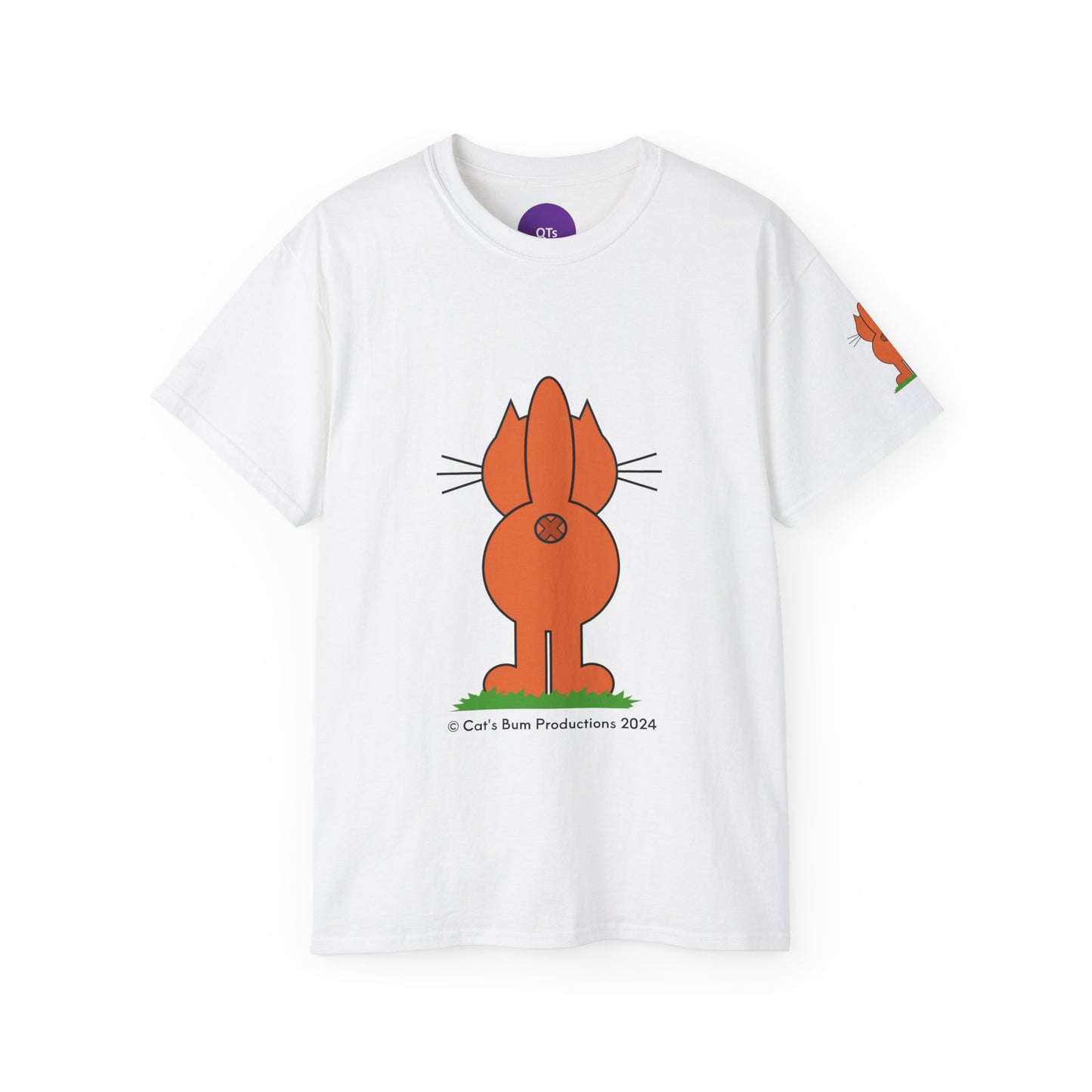 Ginger Cat's Bum: Unisex Ultra Cotton Tee