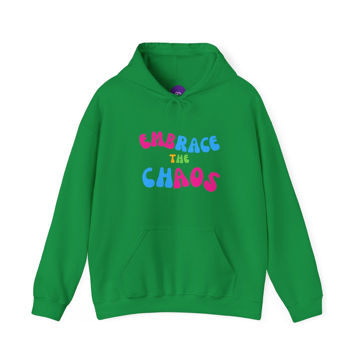 EMBRACE THE CHAOS! Unisex Heavy Blend™ Hooded Sweatshirt