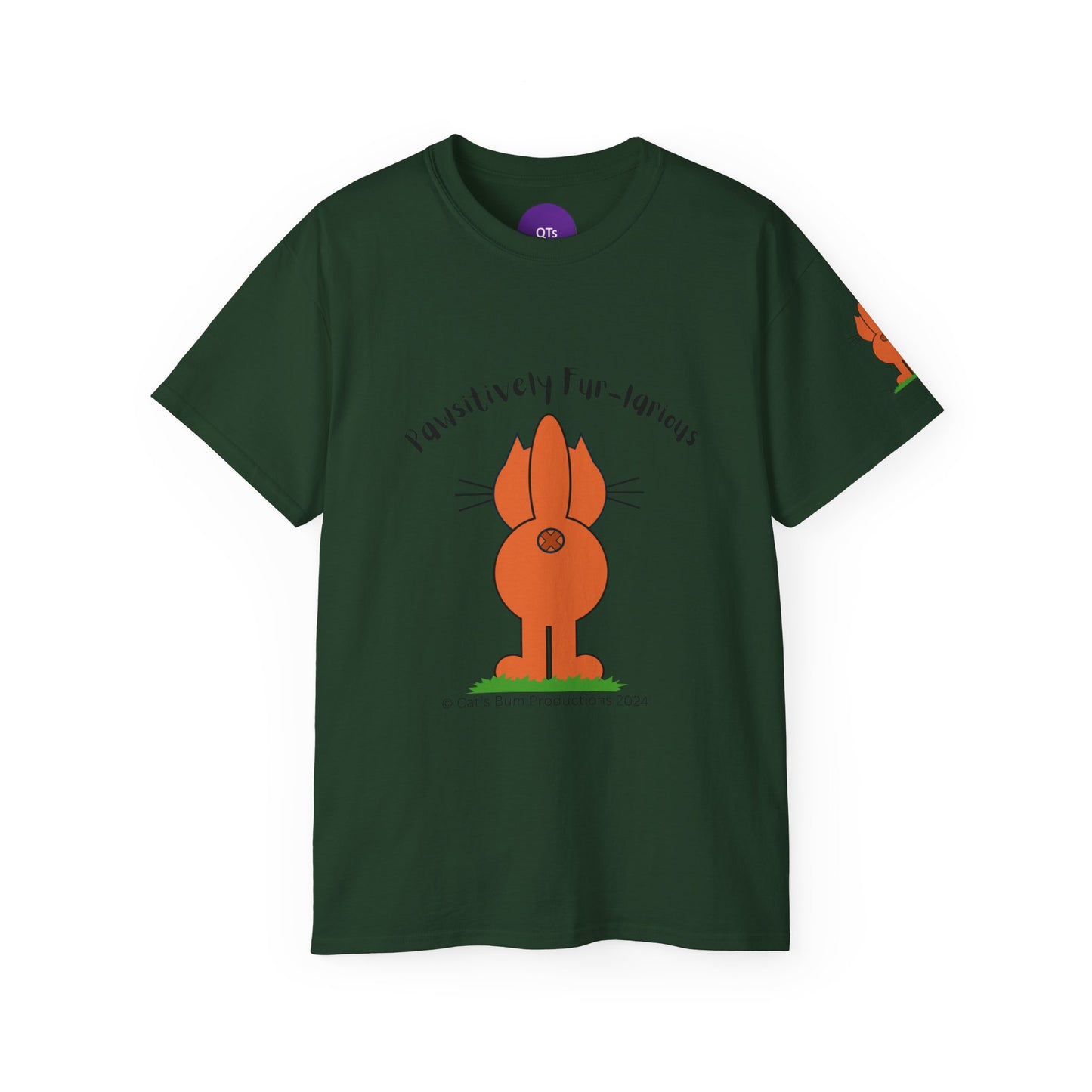 Pawsitively Fur-larious: Unisex Ultra Cotton Tee