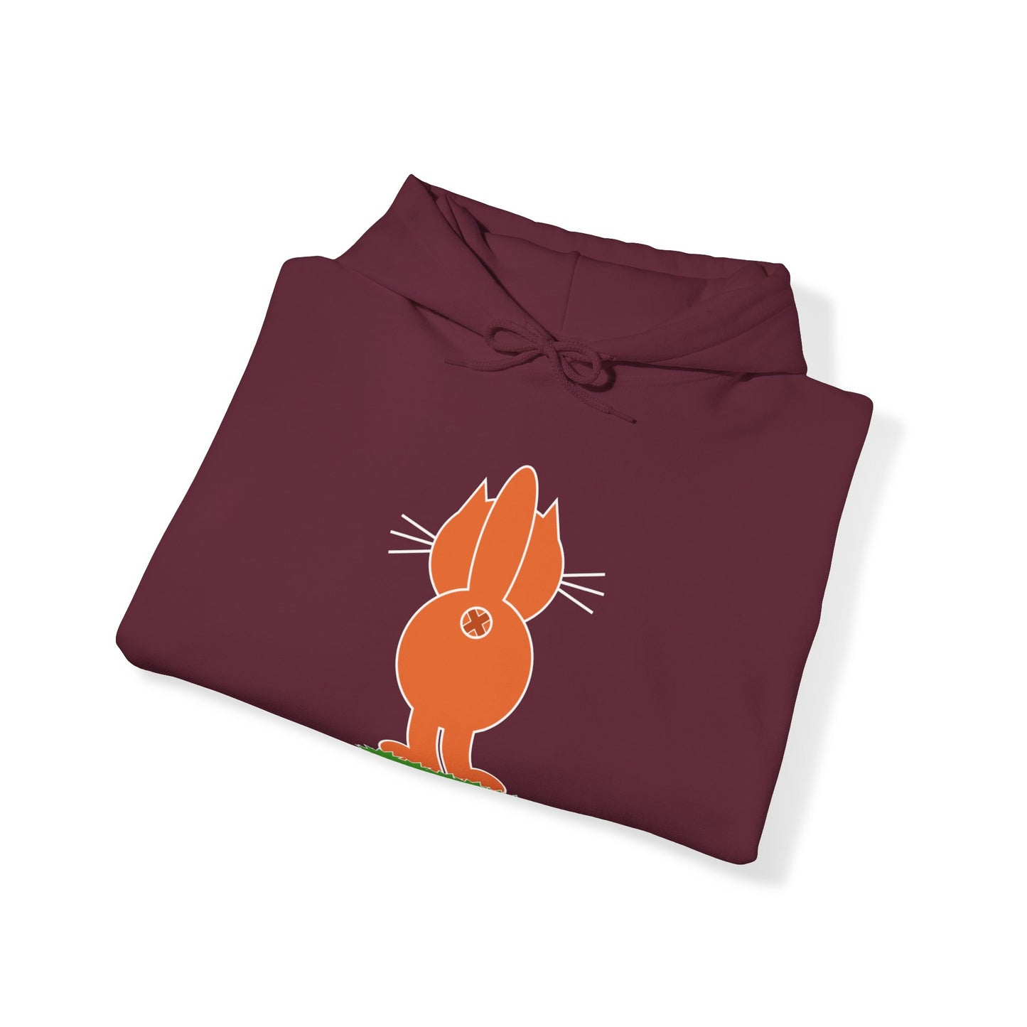 Ginger Cat's Bum Dark: Unisex Heavy Blend™ Hooded Sweatshirt