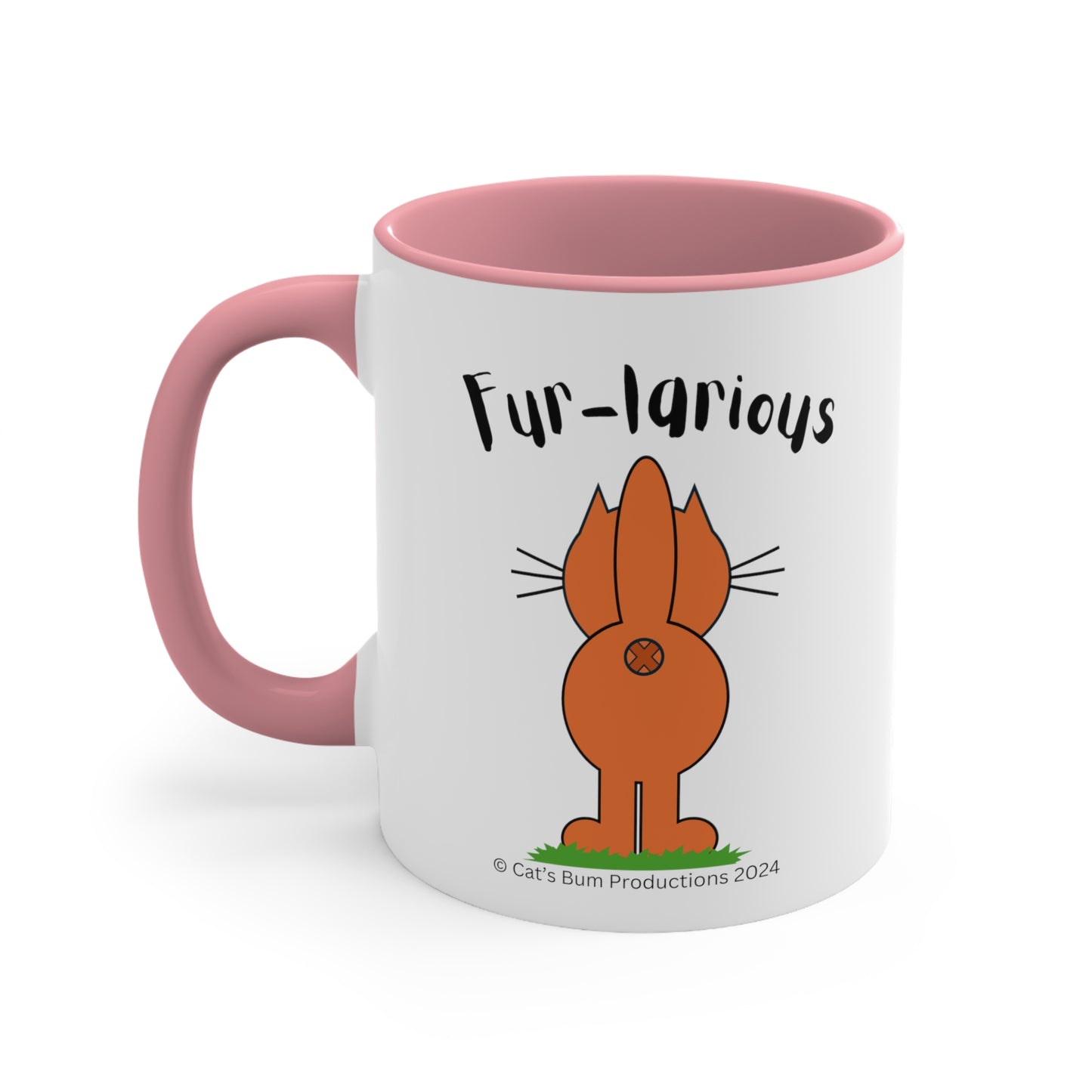 Fur-larious: Accent Coffee Mug, 11oz