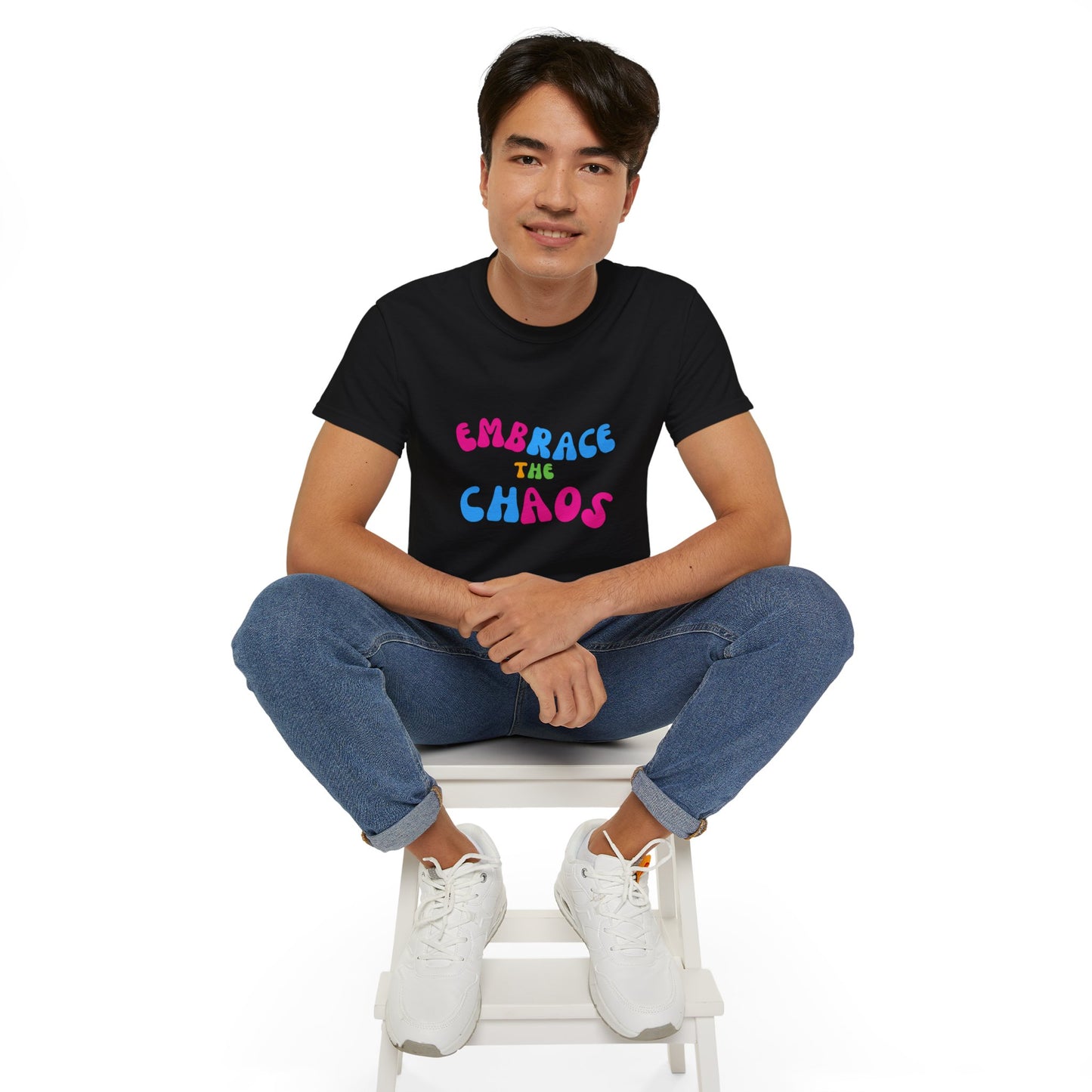 EMBRACE THE CHAOS: Unisex Ultra Cotton Tee