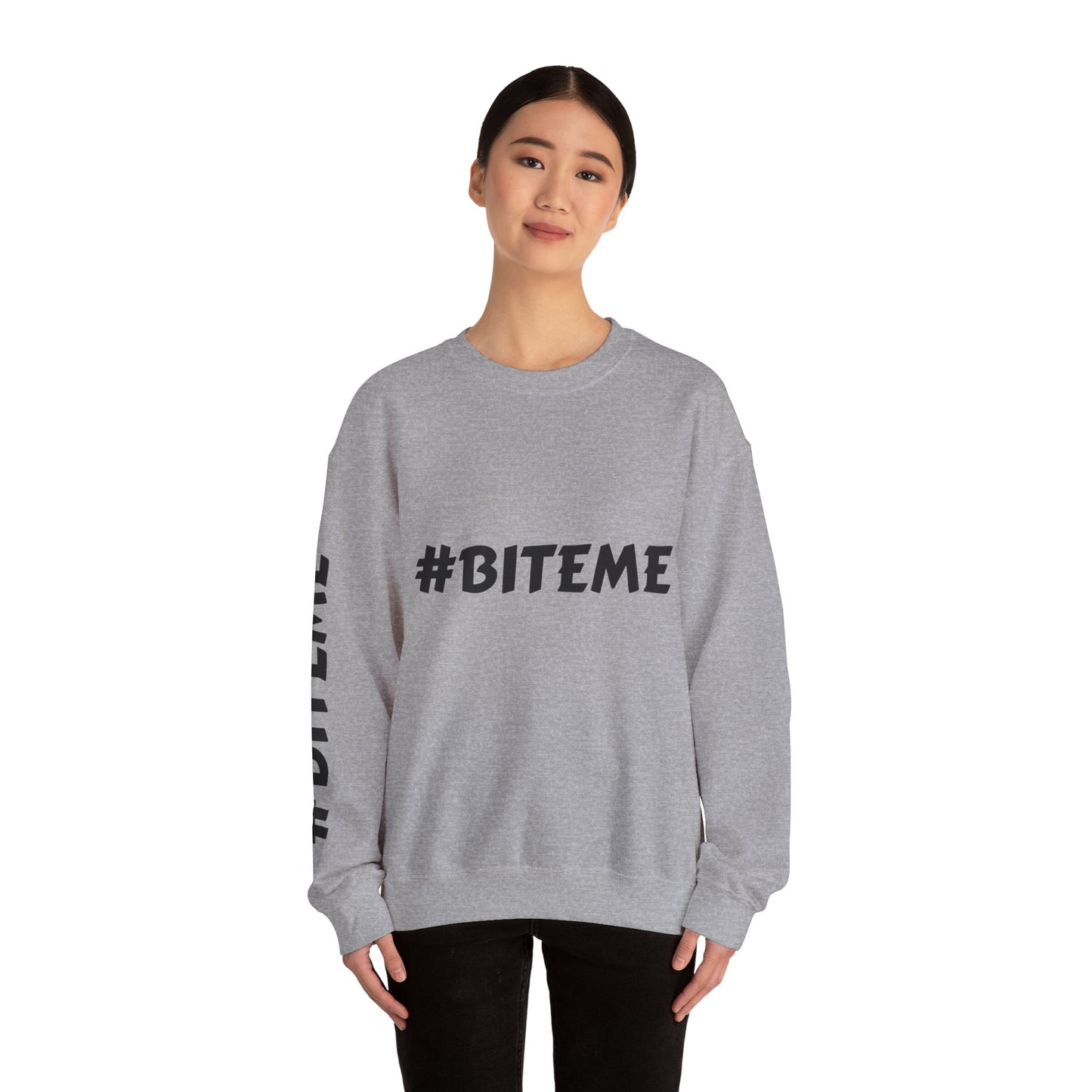 BITEME:  Unisex Heavy Blend™ Crewneck Sweatshirt