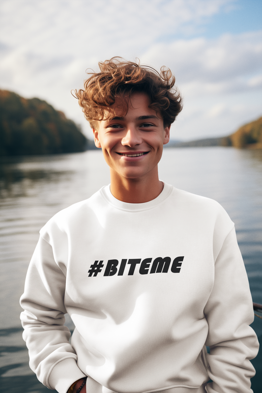 BITEME:  Unisex Heavy Blend™ Crewneck Sweatshirt